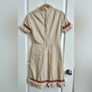 Minx Fringe Trim Folk Dress – Size Small